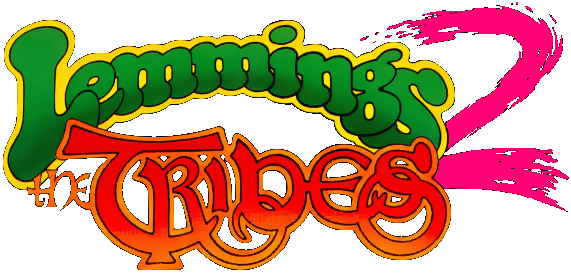 Lemmings 2 logo for Super Famicom